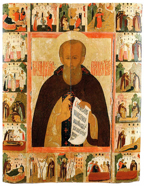 Преподобный Димитрий Прилуцкий с житием 