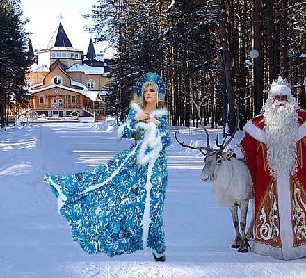 Откуда к нам пришли Дед Мороз со Снегурочкой