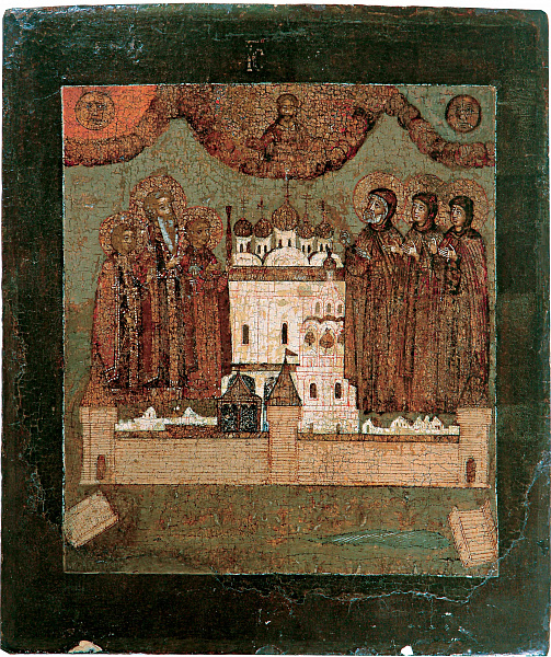 Благоверные князь Петр и княгиня Феврония с собором Муромских чудотворцев  