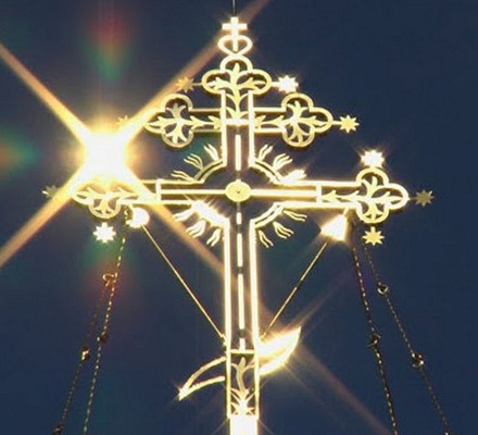 Явление на небе Креста Господня в Иерусалиме