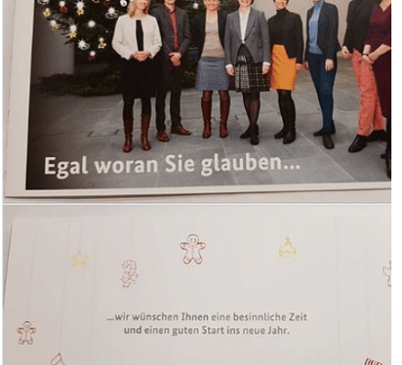 Der deutsche Integrationskommissar wünschte den Christen keine frohen Weihnachten