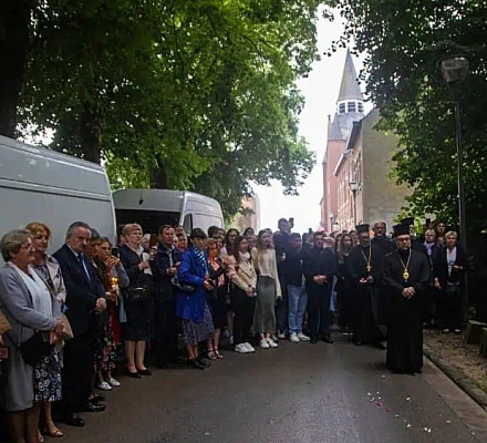 Визит афонских монахов в Брюссель