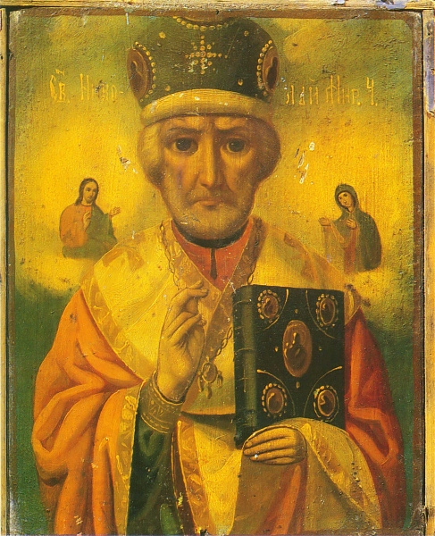 Св. Николай Мирликийский чудотворец, с Никейским чудом (Кубань) 