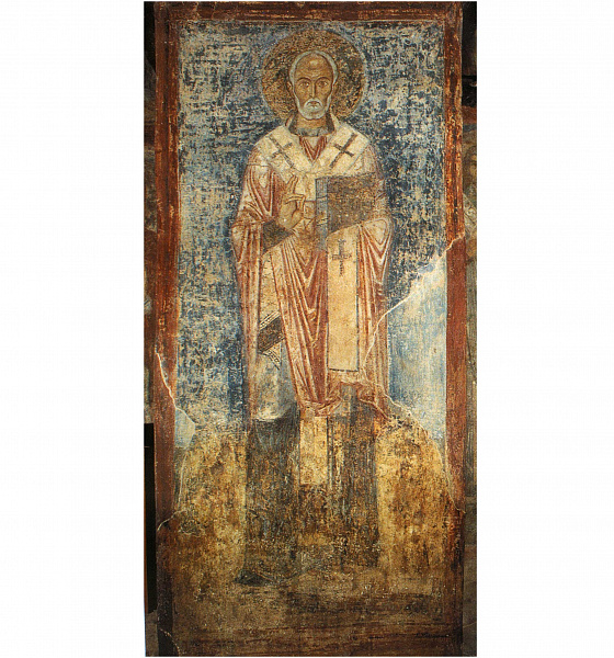 Святитель Николай Чудотворец, фреска 