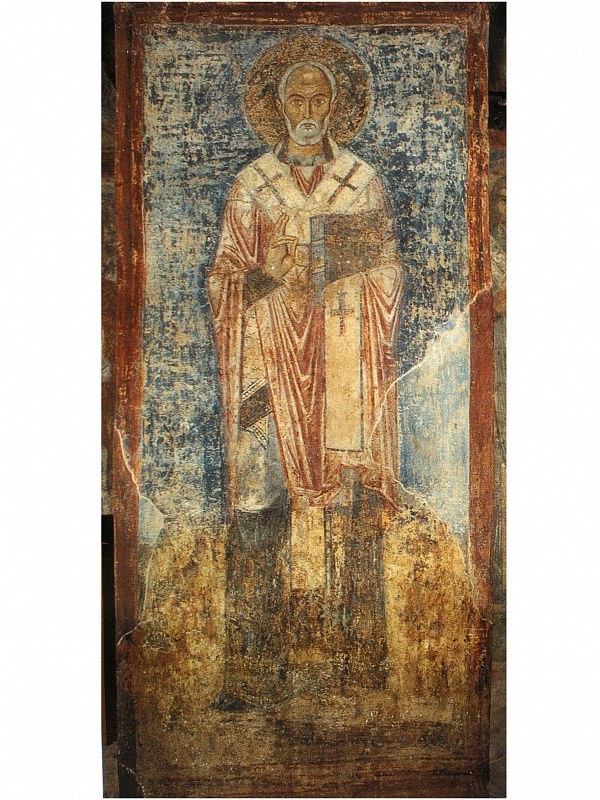 Святитель Николай Чудотворец, фреска 