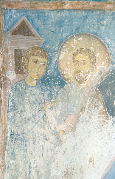 Деяния святых апостолов (деталь композиции росписи) 