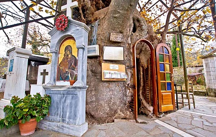 Church of the Nativity of the Virgin Panagia Plataniotissa near Kalavrita