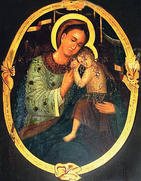 Зиновинская икона Божьей Матери 