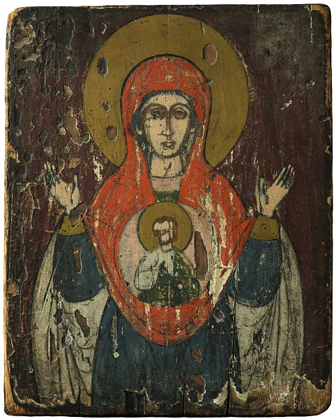 Икона Богоматери «Знамение» (Сузун)  