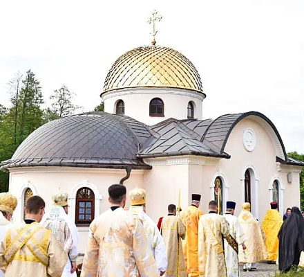 Освящение церкви Св. Параскева в Турковицком монастыре 