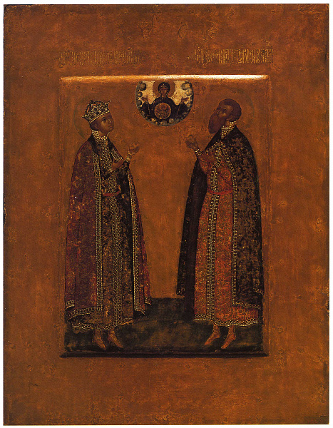 Св. князь Роман Угличский и царевич-страстотерпец Димитрий 