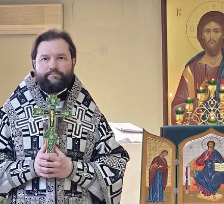 Епископ Бердянский Петр совершил богослужение в домовом храме преподобного Серафима Саровского на территории Запорожской атомной электростанции