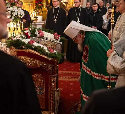 Праздник Рождества Христова в столичном соборе