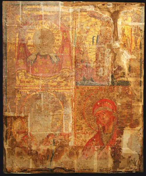 Четырехчастная икона (Ветка)