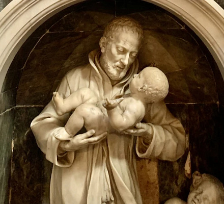 Малоизвестная история о рождественском видении святым младенца Иисуса в Риме