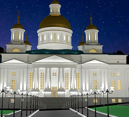 In der Nähe der Kathedrale von Penza wird ein Denkmal für die Mutter errichtet