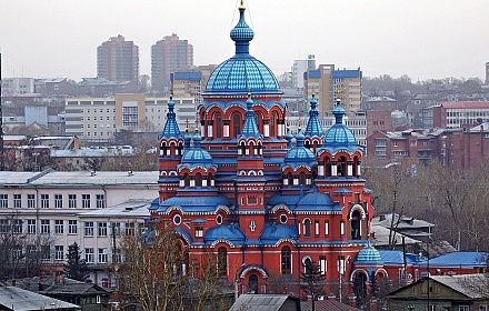 Nueva Catedral de Kazán en Irkutsk