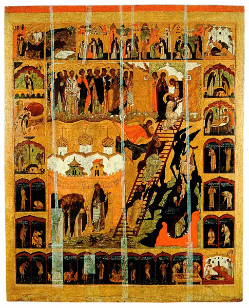 Видение св. Иоанна Лествичника, с житием преподобного