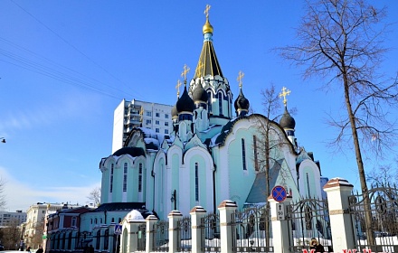 Kirche der Auferstehung Christi in Sokolniki in Moskau