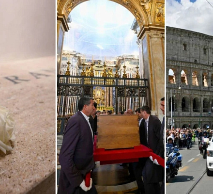 Последний путь Папы Римского: 11 символических моментов из похоронной процессии Франциска