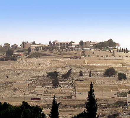Das Grab der Propheten Haggai, Sacharja und Maleachi auf dem Ölberg