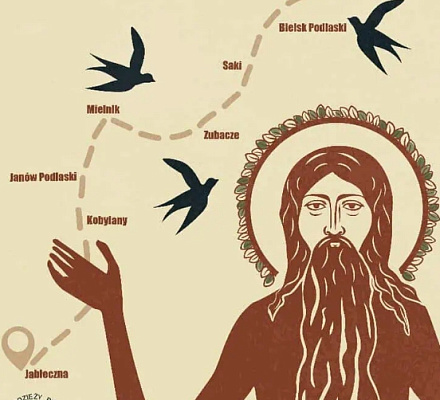 Пешеходное паломничество в монастырь в Яблечне