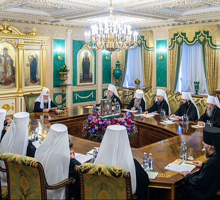 В Москве состоялось заседание Священного Синода