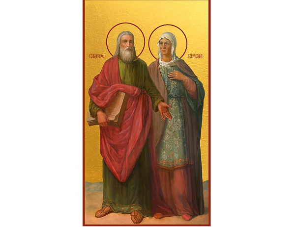 Праведные Симеон Богоприимец и Анна пророчица  