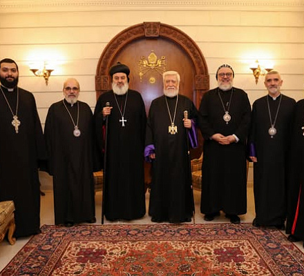 Визит к Армянскому Православному Католикосу Великого Дома Киликийского