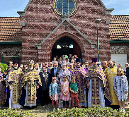 В бельгийском Кортрике освящен русский храм