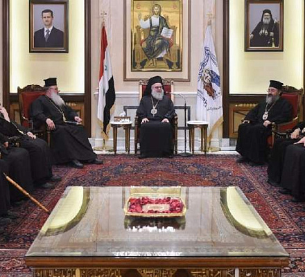 Встреча для священников Дамаска и его окрестностей