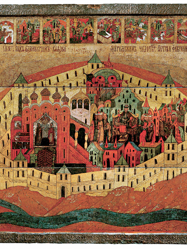 Благоверные Петр и Феврония Муромские, с житием  