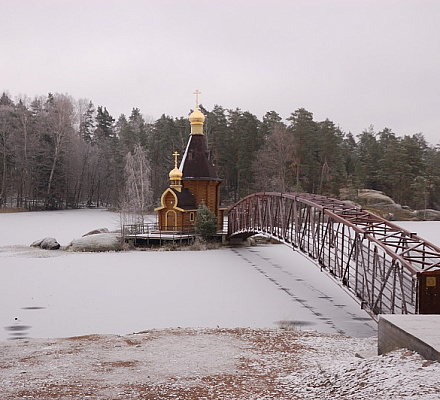 Kirche des Heiligen Apostels Andreas der Erste, der Vuoksa berufen hat
