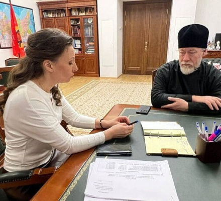 Председатель Синодального отдела по благотворительности встретился с вице-спикером Государственной Думы