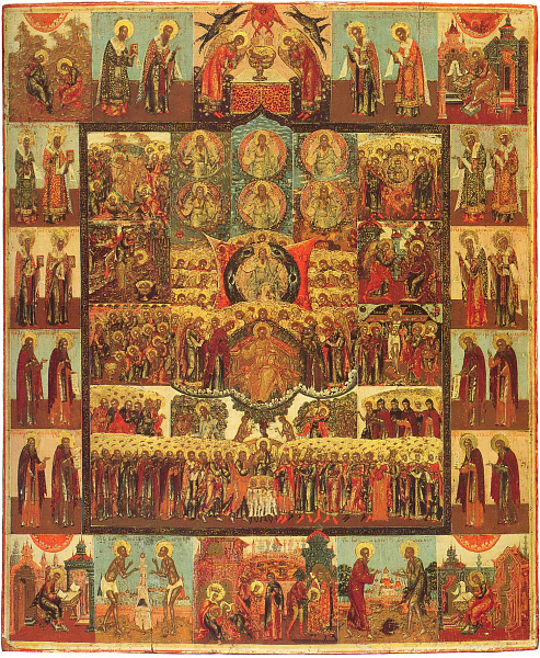 Шестоднев и Суббота всех святых (Палех)