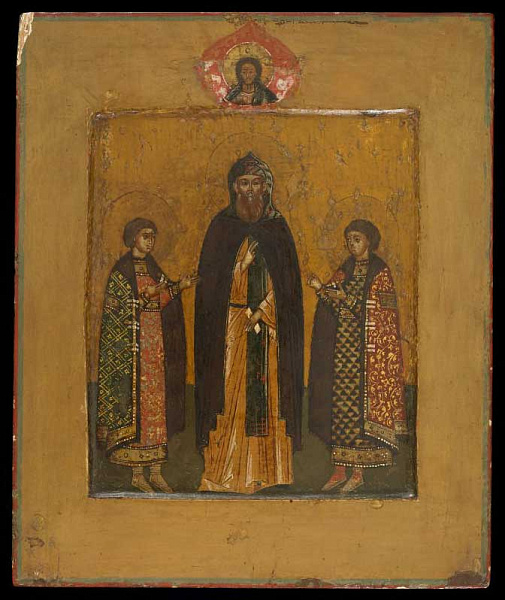 Блгв. князь Феодор Ярославский с сыновьями Давидом и Константином 