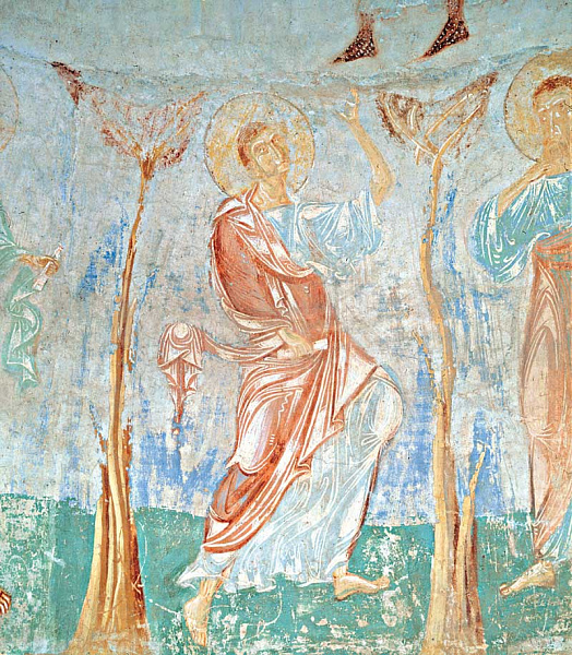 Апостол Фома (фреска Вознесения) 