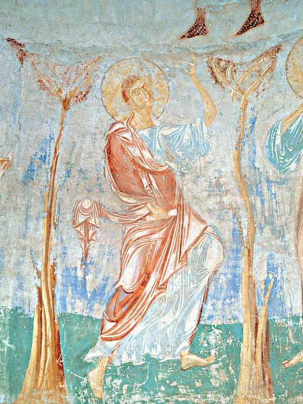 Апостол Фома (фреска Вознесения) 