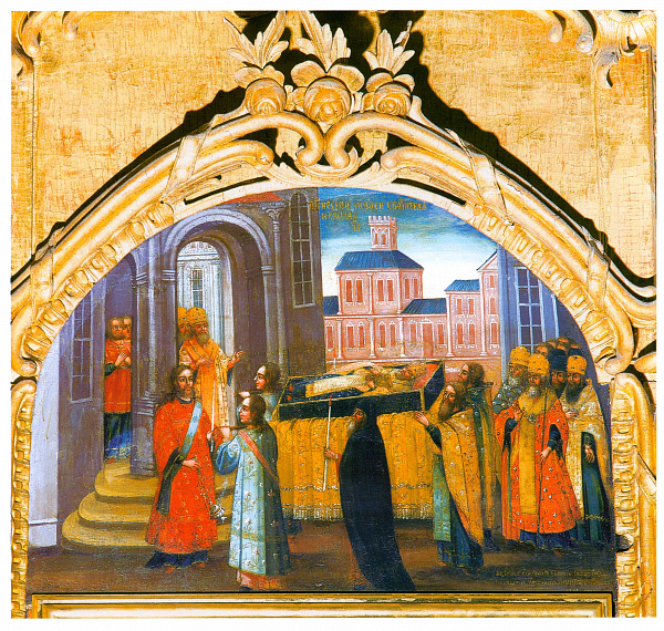 Перенесение мощей св. Николая Чудотворца из Мир Ликийских в Бар-град 