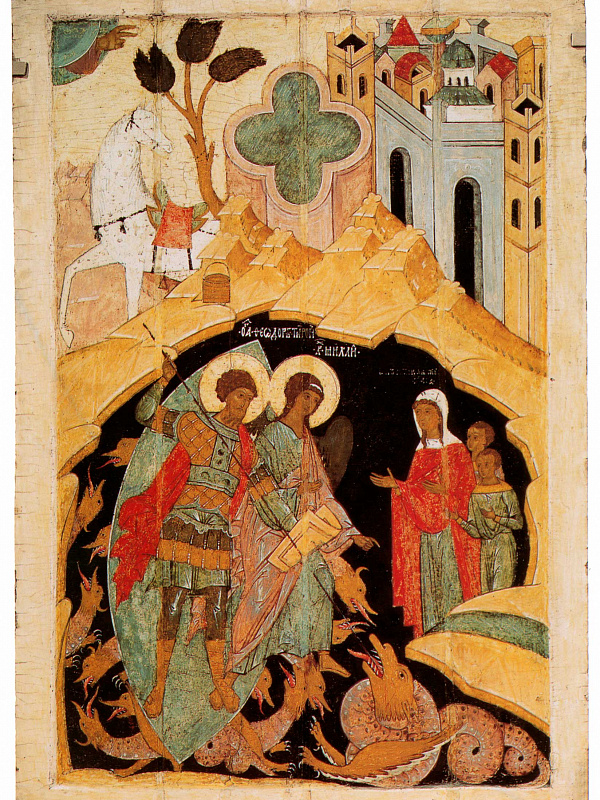 Чудо св. Феодора Тирона о змие