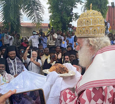В ДРК обретены мощи известного миссионера прп. Хризостома (Папасарантопулоса)