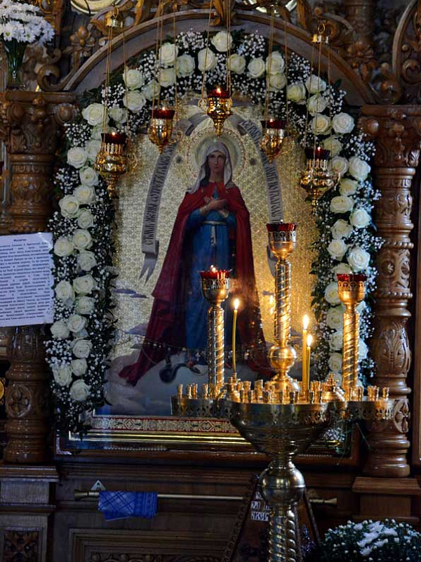 Онышковецкая (Онышковская) икона Божьей Матери