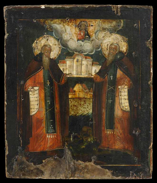 Св. Савватий и Зосима Соловецкие (Русский Север)  