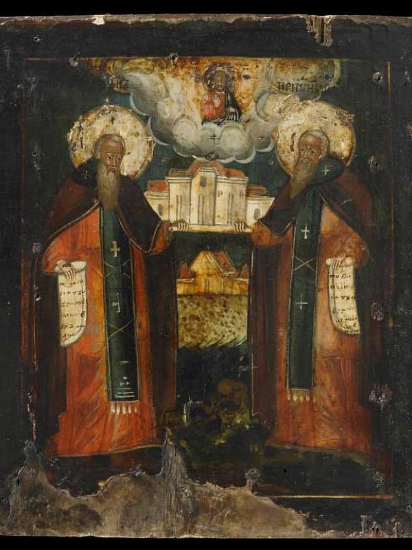 Св. Савватий и Зосима Соловецкие (Русский Север)  