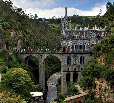 Kathedrale Las Lajas (El Santuario de Las Lajas): Kolumbianisches Weltwunder