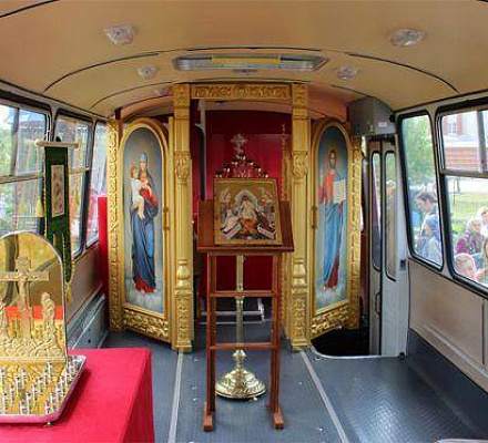 Autochram aus Tatarstan kam zum orthodoxen Jugendforum nach Moskau