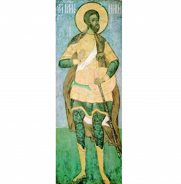 Великомученик Никита Готфский, фреска 