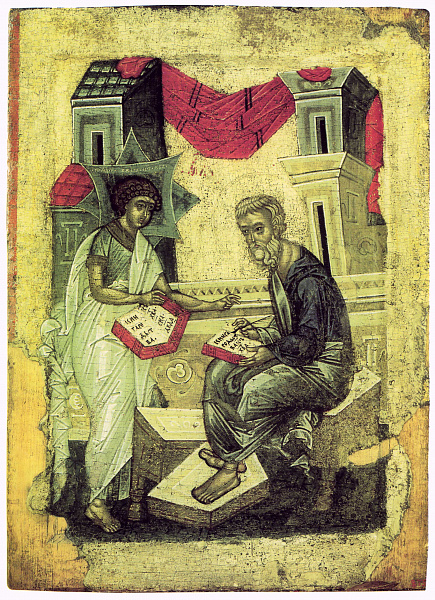 Апостол и евангелист Матфей (Тверская икона) 