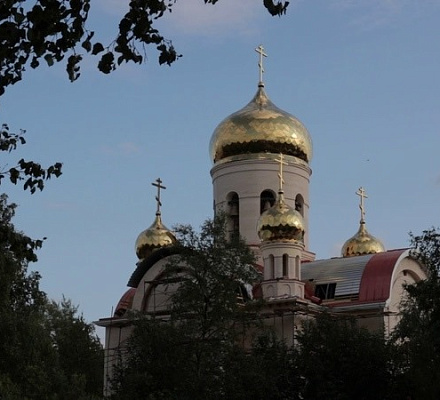 Meister der Alexander-Newski-Lavra werden den unteren Tempel der Marinekathedrale in Archangelsk bemalen