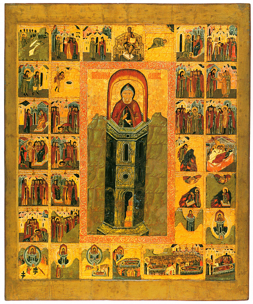 Св. преподобный Симеон Столпник, с житием  